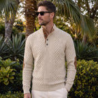 Crown — Men's High-Collar Pullover