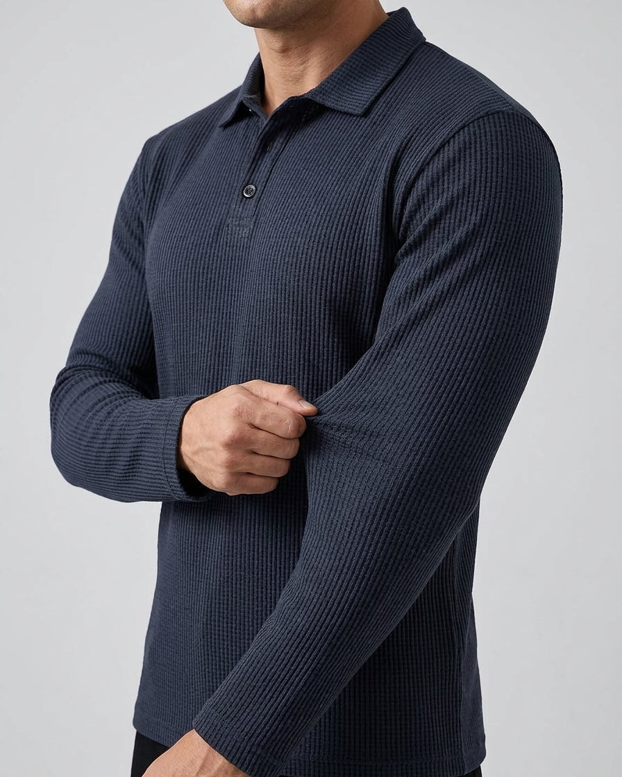 FFIWT lusso-mens-long-sleeve-comfort-polo 2