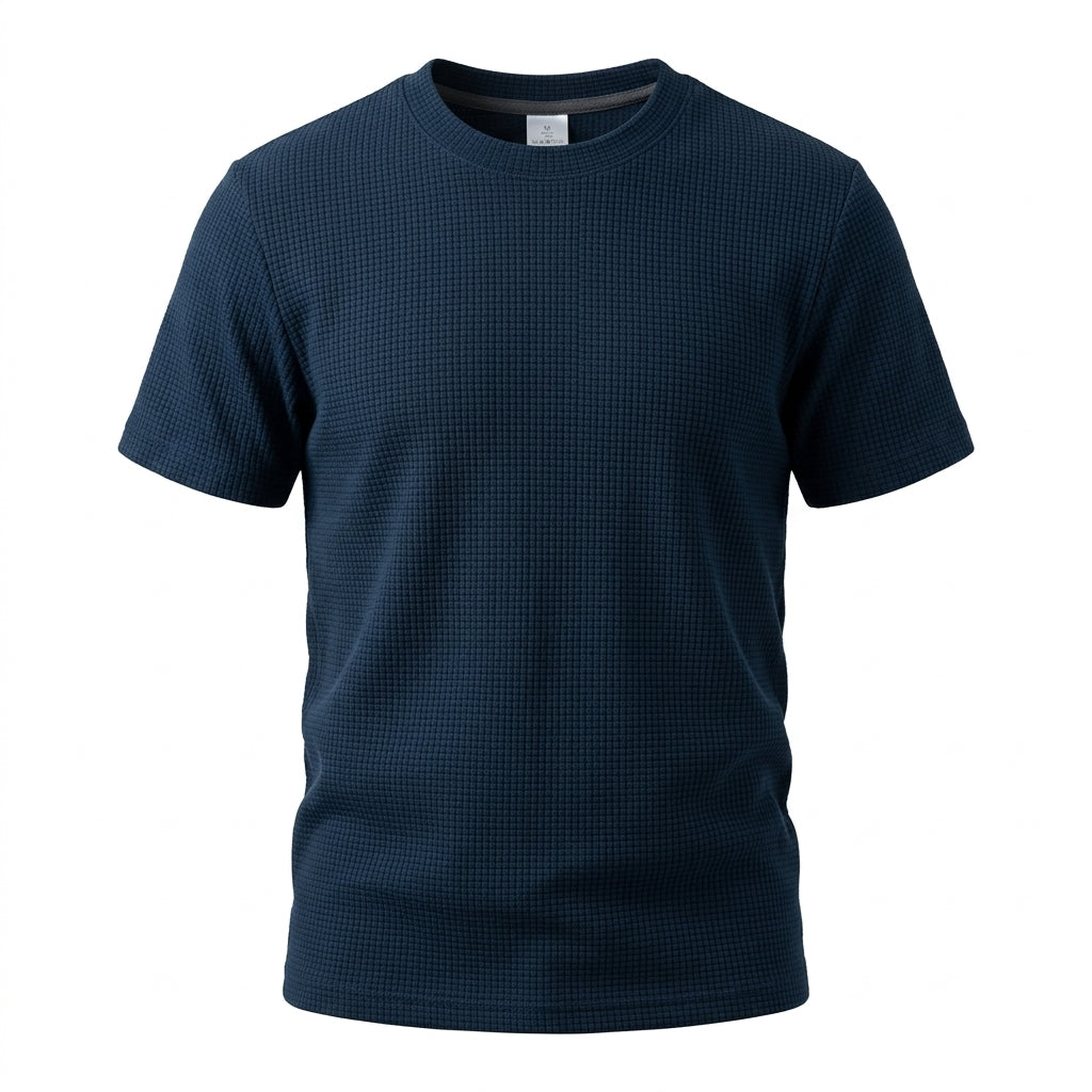 Bellagio — Men's Ultra-Comfort Waffle Tee