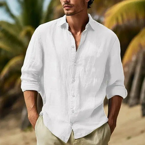 Alentejo — Men's Breathable Linen Shirt