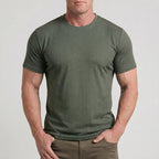 Arden — Men's Ultra-Soft Crew Neck Tee – styled look