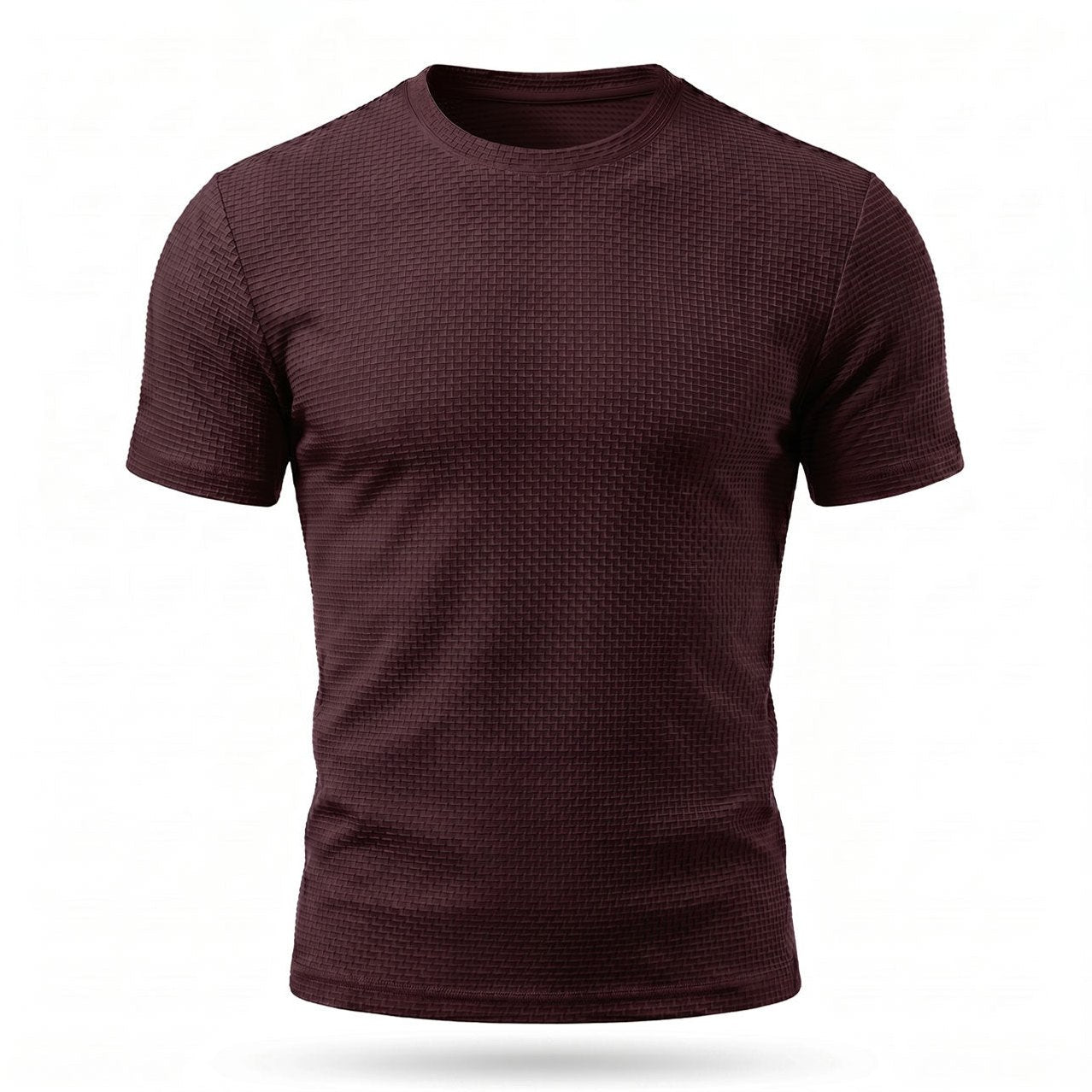 Arden — Men's Ultra-Soft Crew Neck Tee – fabric detail