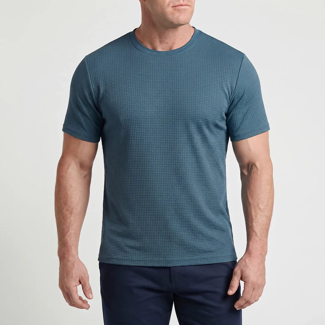 Arden — Men's Ultra-Soft Crew Neck Tee – full view