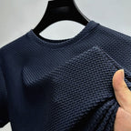 Arden — Men's Ultra-Soft Crew Neck Tee – styled look