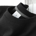 Bellagio Waffle Tee in Espresso Black