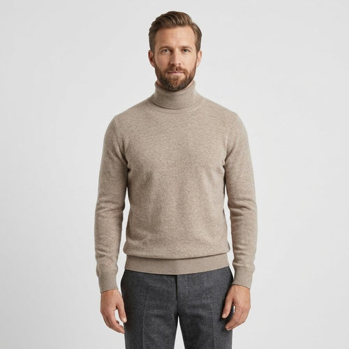 Bolton — Men's Soft Fine-Knit Turtleneck