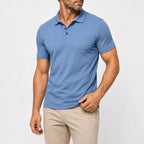 Capri — Men's All-Day Comfort Pocket Polo – full view