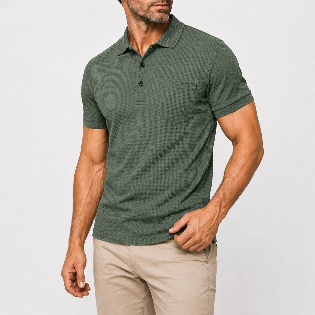 Capri — Men's All-Day Comfort Pocket Polo – styled look