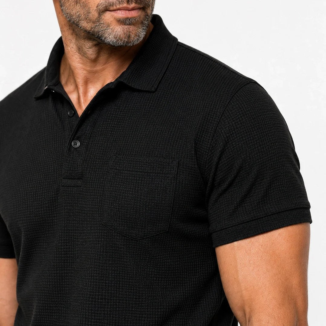 Capri — Men's All-Day Comfort Pocket Polo – styled look