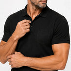 Capri — Men's All-Day Comfort Pocket Polo – full view
