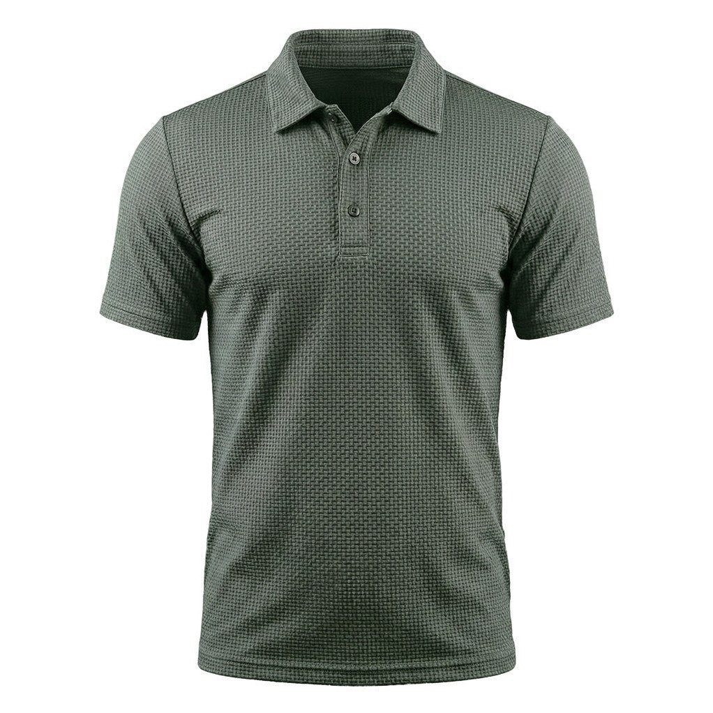 Capri — Men's All-Day Comfort Polo – full view
