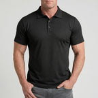 Capri — Men's All-Day Comfort Polo – detail
