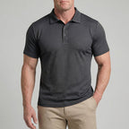 Capri — Men's All-Day Comfort Polo – detail