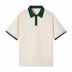 Como — Men's Contrast Collar Polo