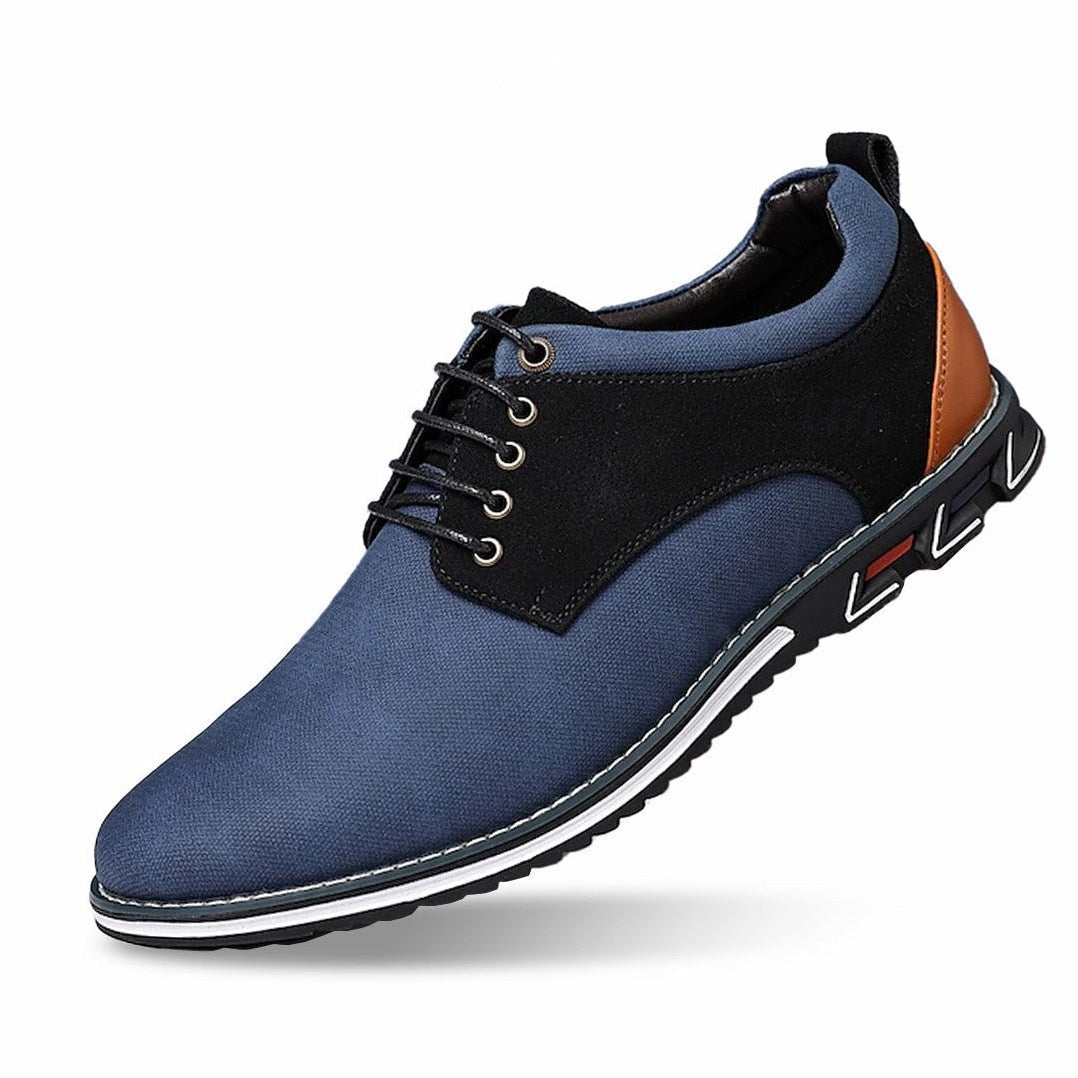 Crosstown — Men's Everyday Comfort Shoes – fabric detail