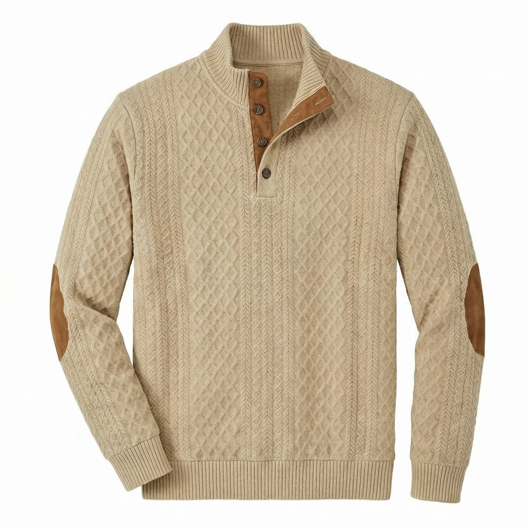 Crown — Men's High-Collar Pullover