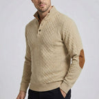 Crown — Men's High-Collar Pullover – styled look
