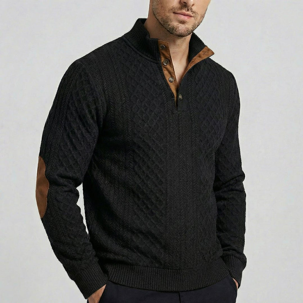 Crown — Men's High-Collar Pullover