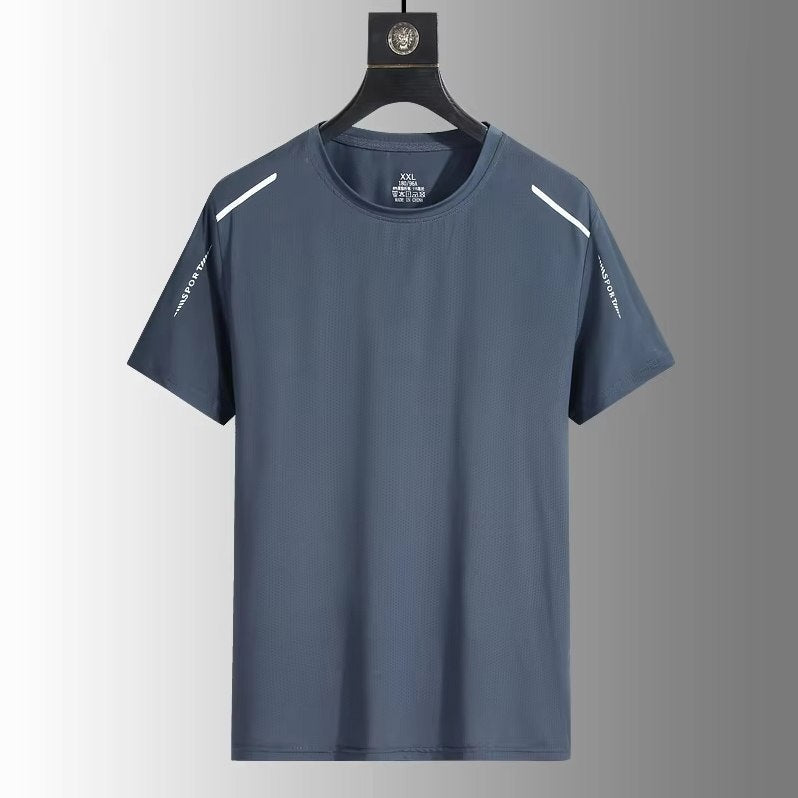 Davos Active Tee in Slate Gray
