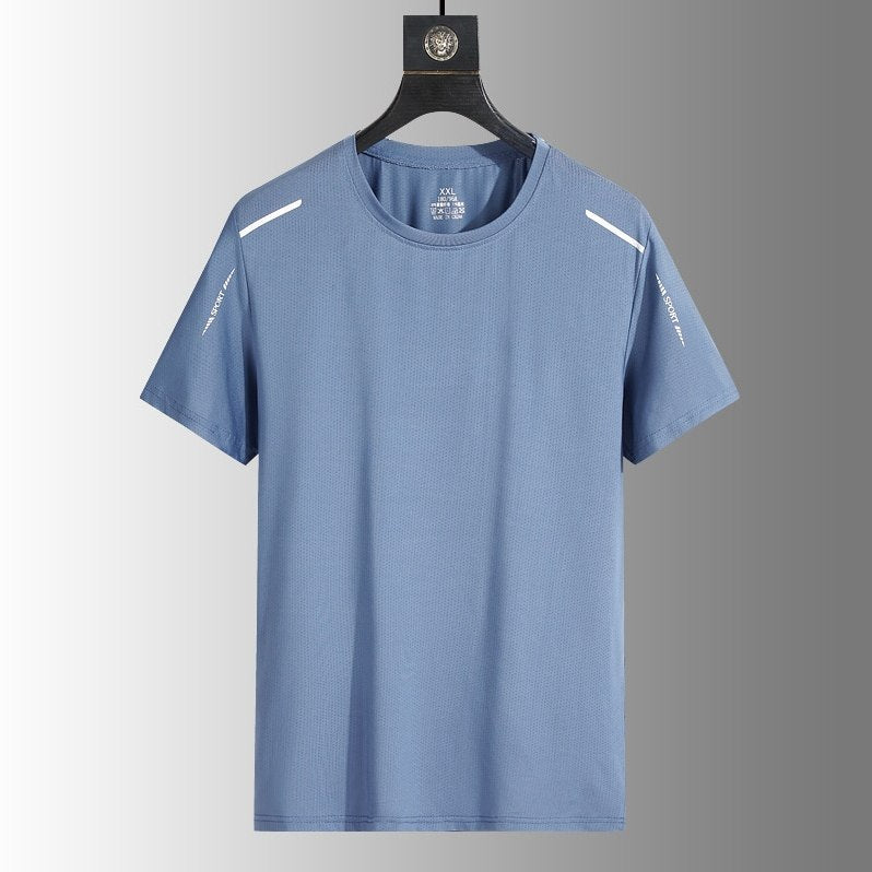 Davos Active Tee in Steel Blue