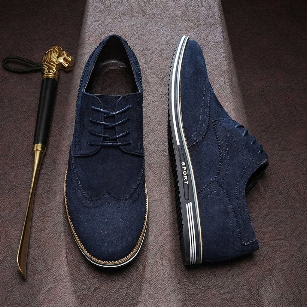 Derby — Men's All-Day Comfort Shoes – close-up