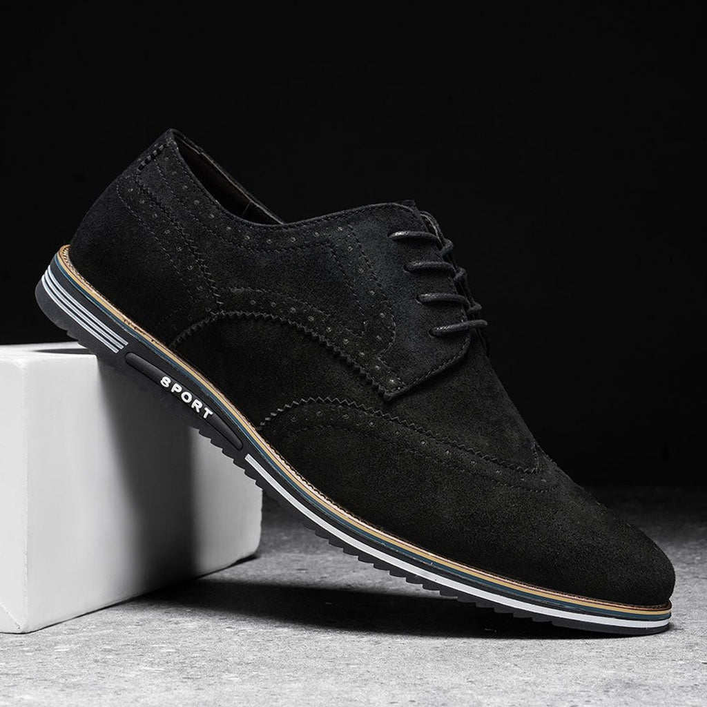 Derby — Men's All-Day Comfort Shoes – fabric detail