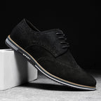 Derby — Men's All-Day Comfort Shoes – fabric detail