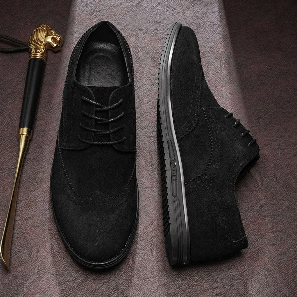 Derby — Men's All-Day Comfort Shoes – fabric detail