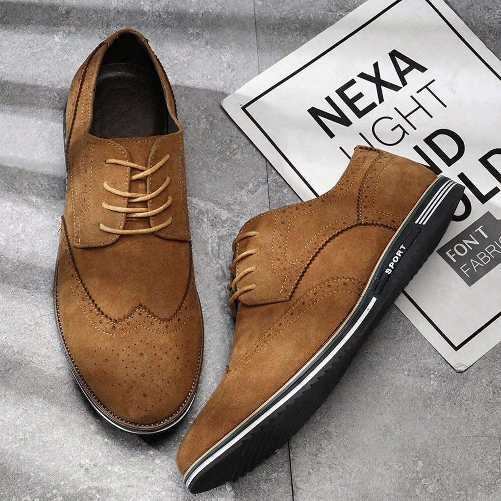 Derby — Men's All-Day Comfort Shoes – close-up