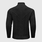 Keswick — Men's Cable-Knit Button Collar Pullover