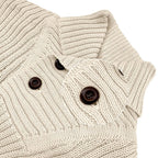 Keswick — Men's Cable-Knit Button Collar Pullover