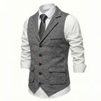 Lancaster — Men's Tailored Waistcoat – styled look