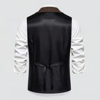 Lancaster — Men's Tailored Waistcoat – detail