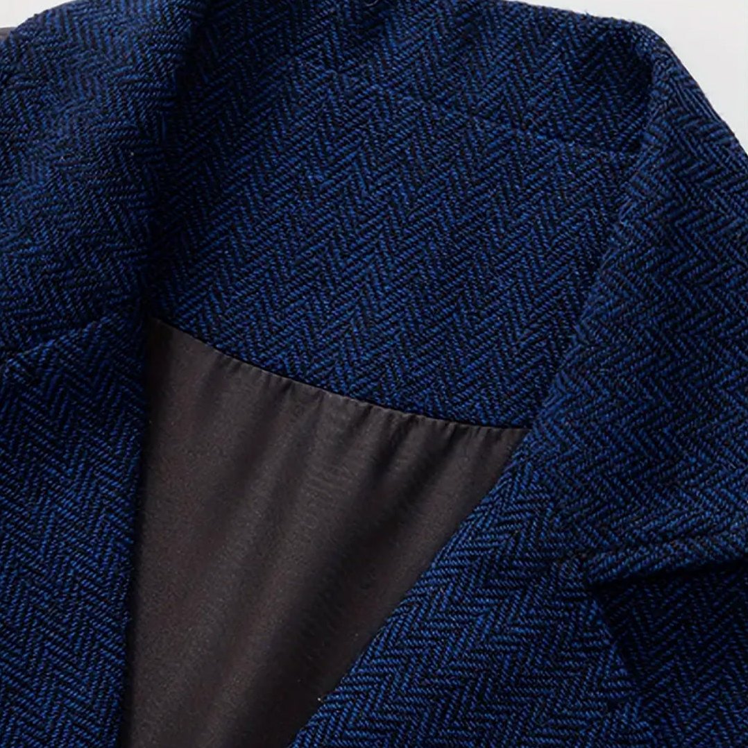 Lancaster — Men's Tailored Waistcoat – detail