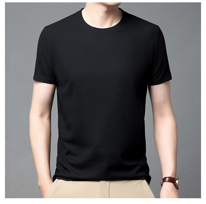Menton Waffle Crew Tee — detail 2