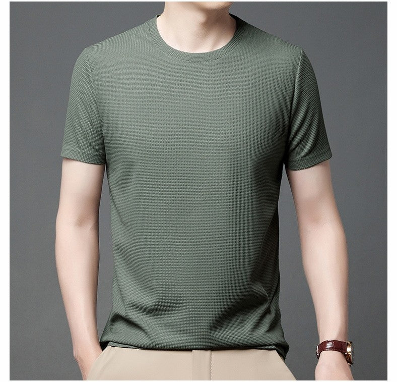 Menton Waffle Crew Tee — detail 6