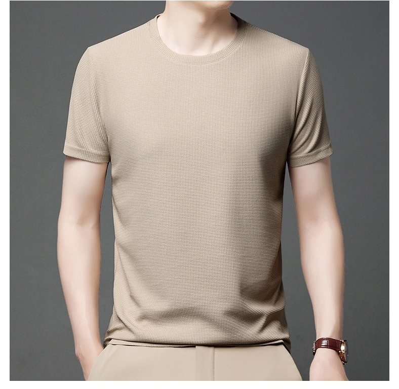 Menton Waffle Crew Tee — detail 8