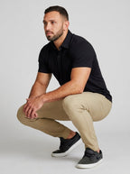 Ridge — Men's 4-Way Stretch Chino – close-up