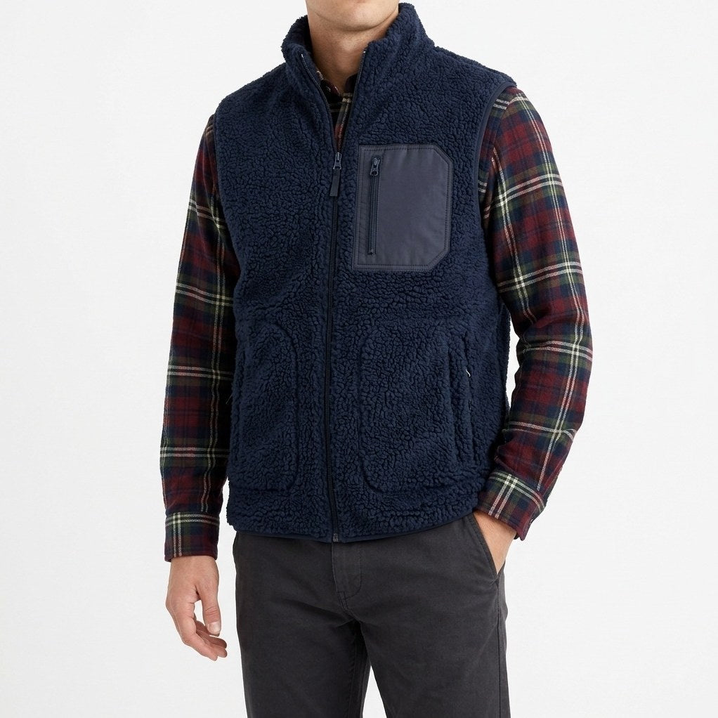 Ridge — Men's Sherpa Fleece Vest