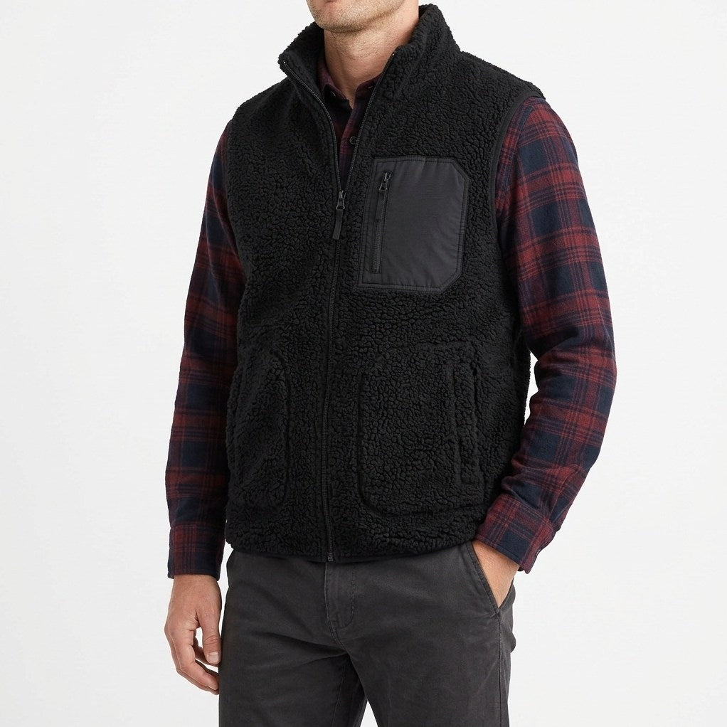 Ridge — Men's Sherpa Fleece Vest