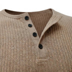 Siena — Men's Soft Henley – close-up