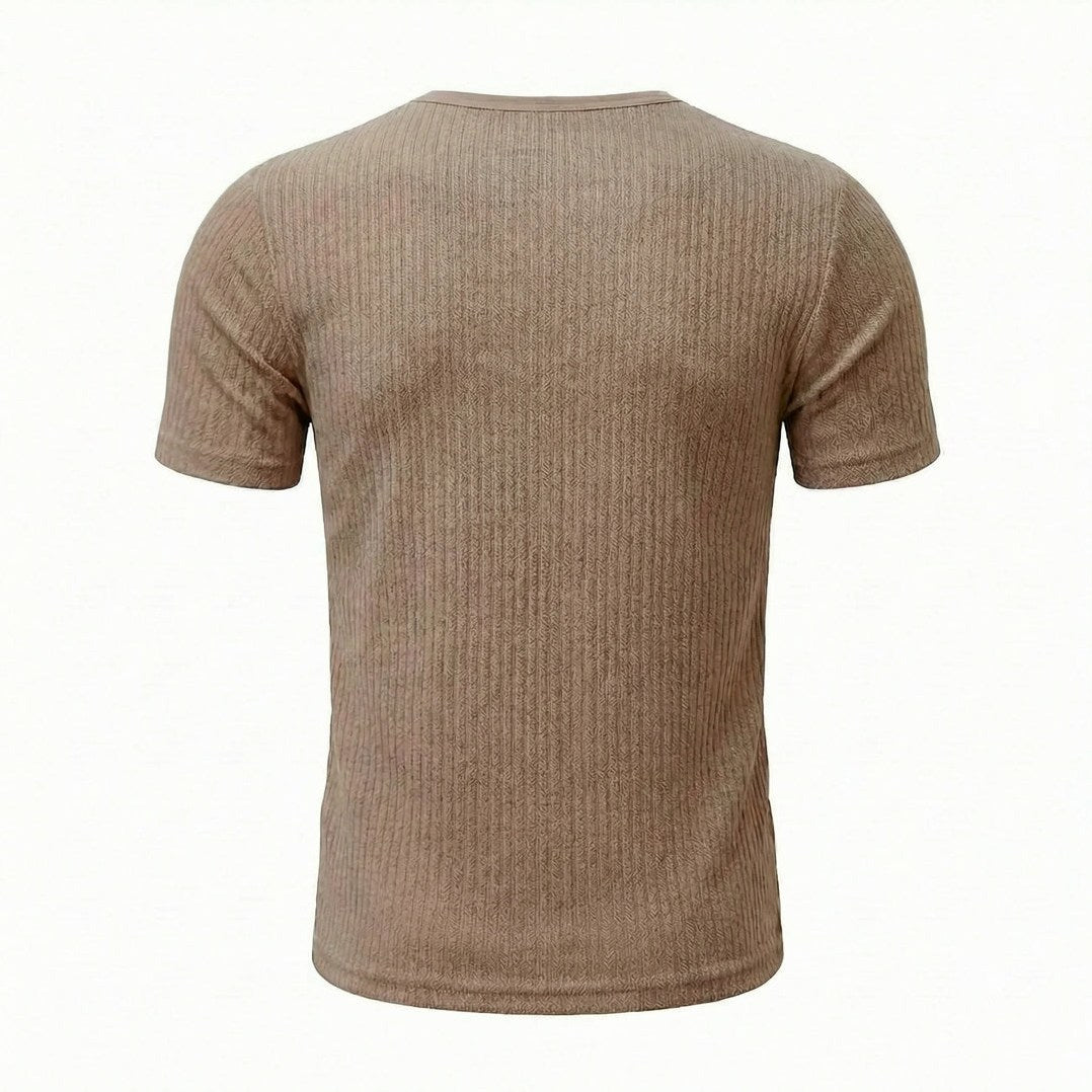 Siena — Men's Soft Henley – full view