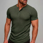 Siena — Men's Soft Henley – detail