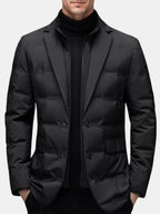 Sutton — Men's Quilted Padded Blazer Jacket