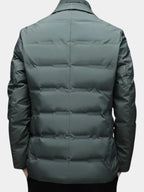 Sutton — Men's Quilted Padded Blazer Jacket